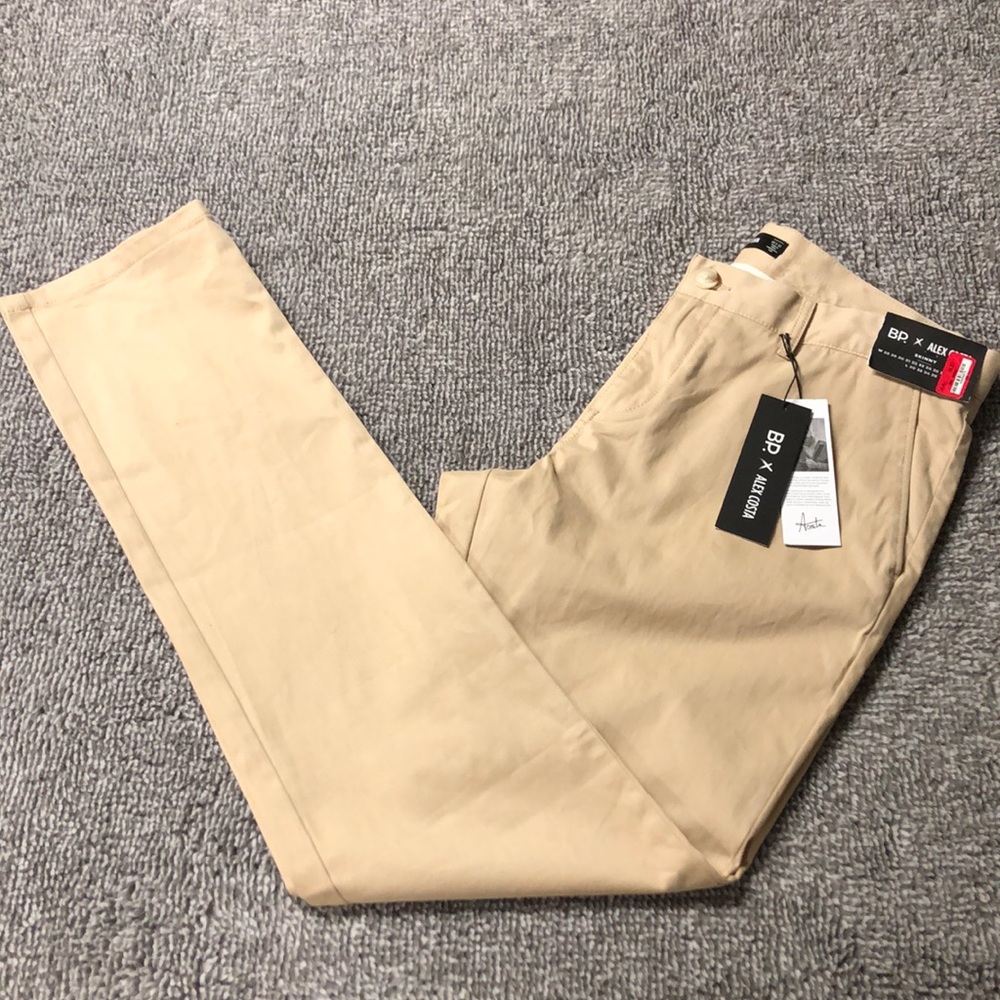 BP Men’s Tan Chino Pants - 33x32 Skinny